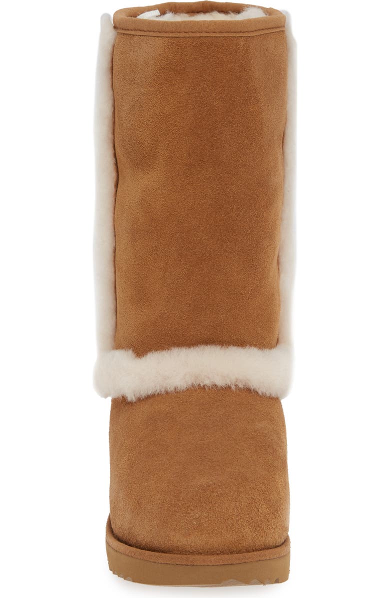 UGG<sup>®</sup> Hadley II Genuine Shearling Trim Waterproof Boot, Alternate, color,