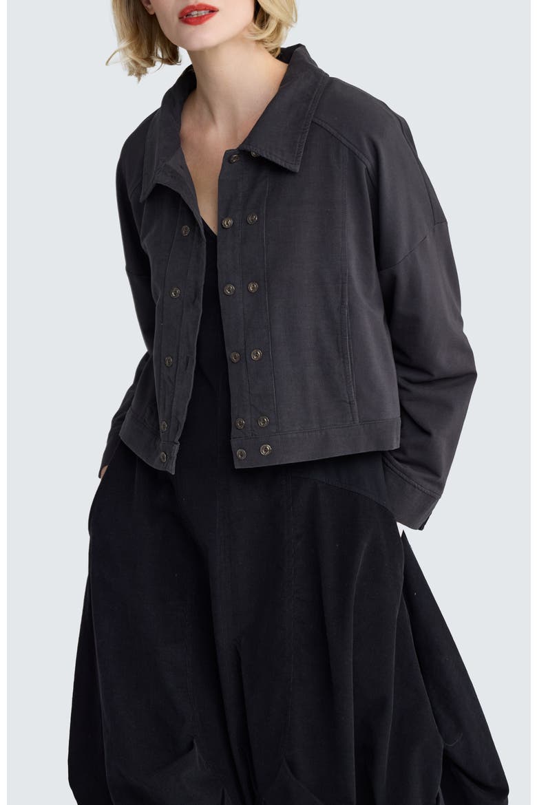 Umbra Cropped Structured Jacket, Alternate, color, Mink Color