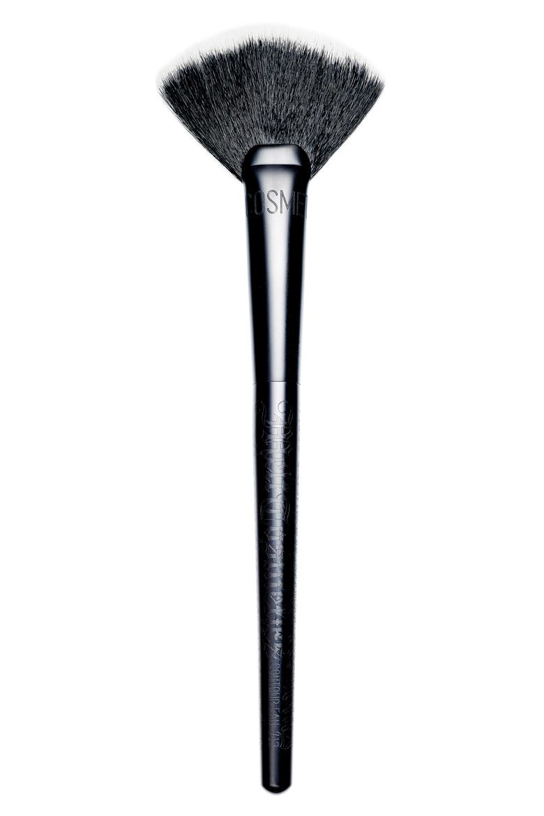 713 Contour Fan Brush, Main, color, NO COLOR