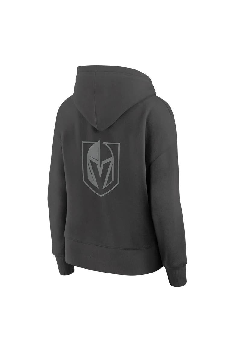 Women's Fanatics Charcoal Vegas Golden Knights Elements Future Ground Subtle Tonal Pullover Hoodie, Alternate, color, Charcoal