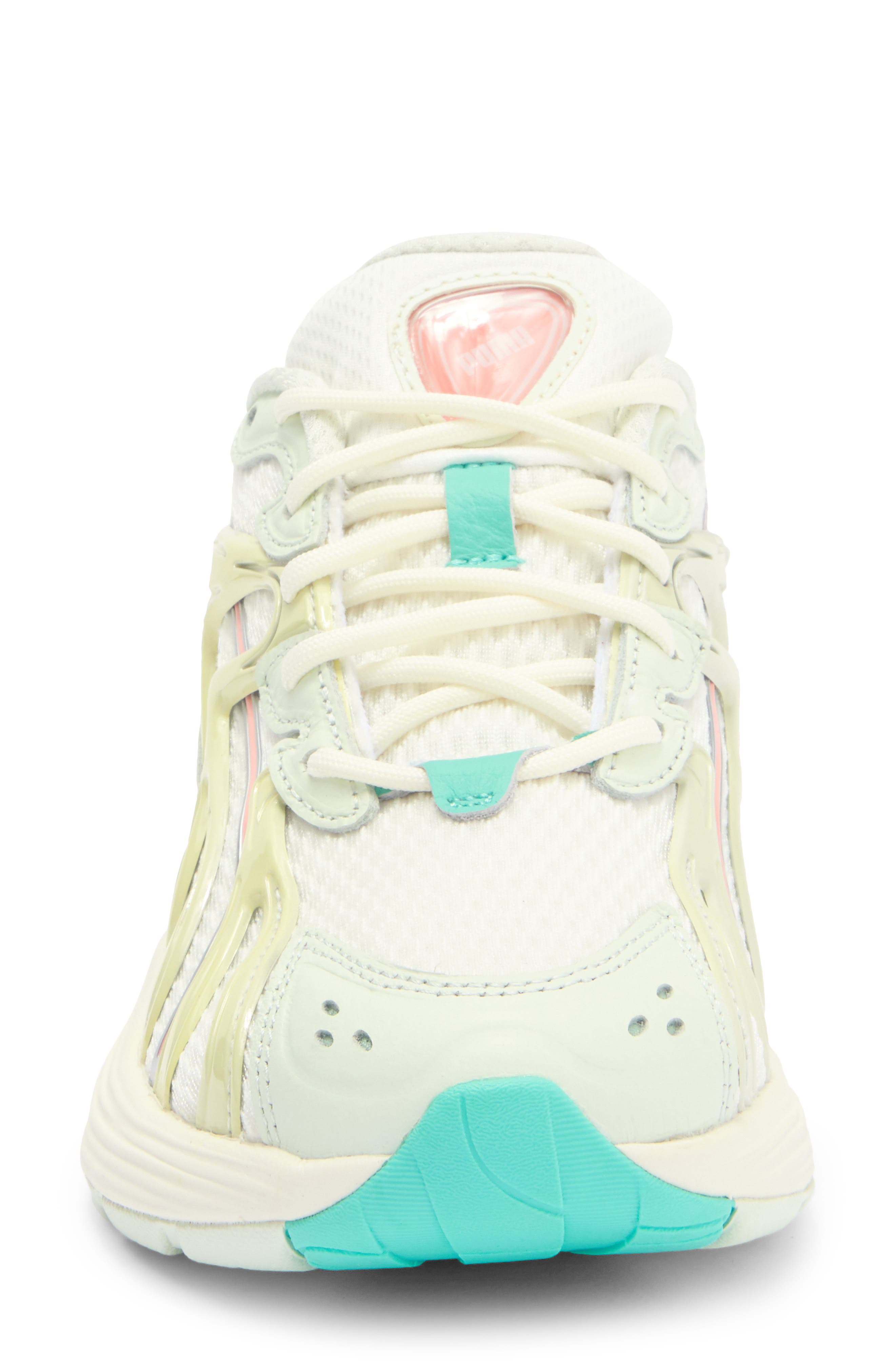 PUMA Inverse Heat Sneaker, Alternate, color, Warm White-Peach Fizz-Mint