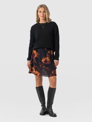 Saint + Sofia Etta Mini Layered Skirt