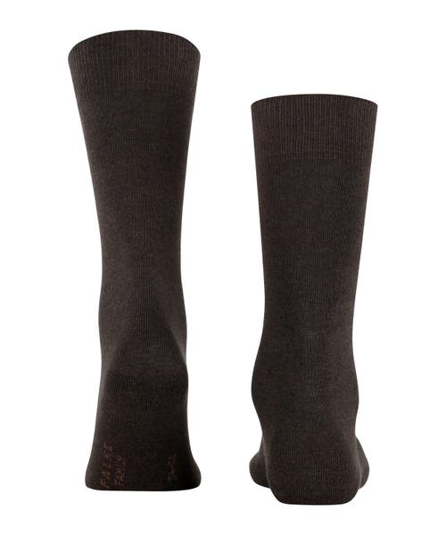 Falke Family Sustainable Cotton Socks In Brown