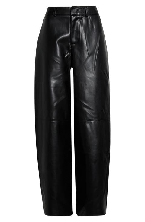 Orlena Faux Leather Pants