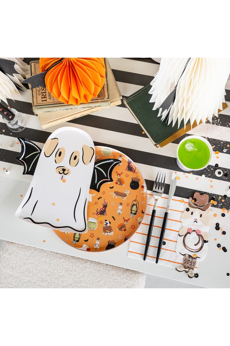 Trick or Treat Street Halloween Haunted House Mylar Balloon, Alternate, color, Assorted Pre-Pack
