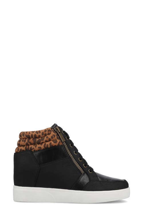 Journee Collection Clarity High Top Wedge Sneaker