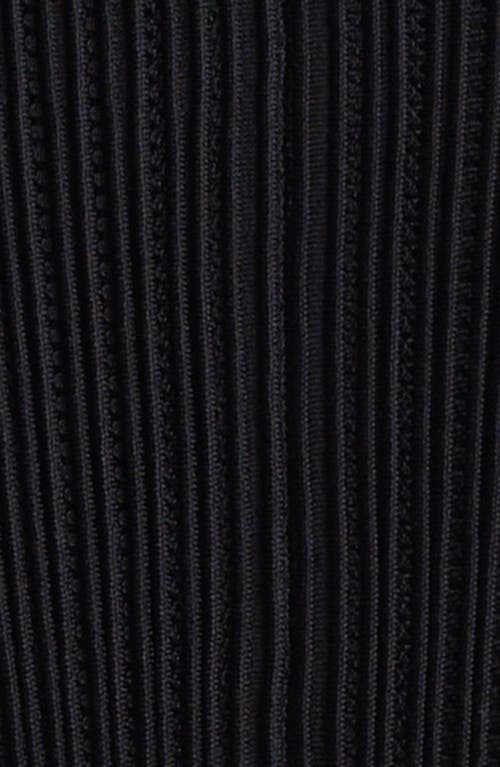 Emporio Armani Ttoman Fabric Full-zip Cardigan In Black