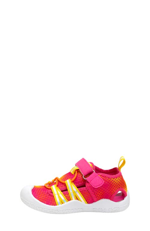 Robeez ® Kids' Ice Dye Mesh Shoe In Bright Pink