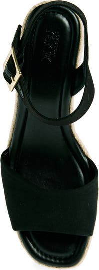Charlene Espadrille Platform Wedge Sandal