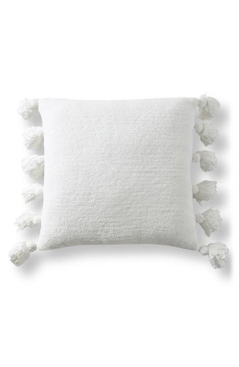 Pom Pom Accent Pillow