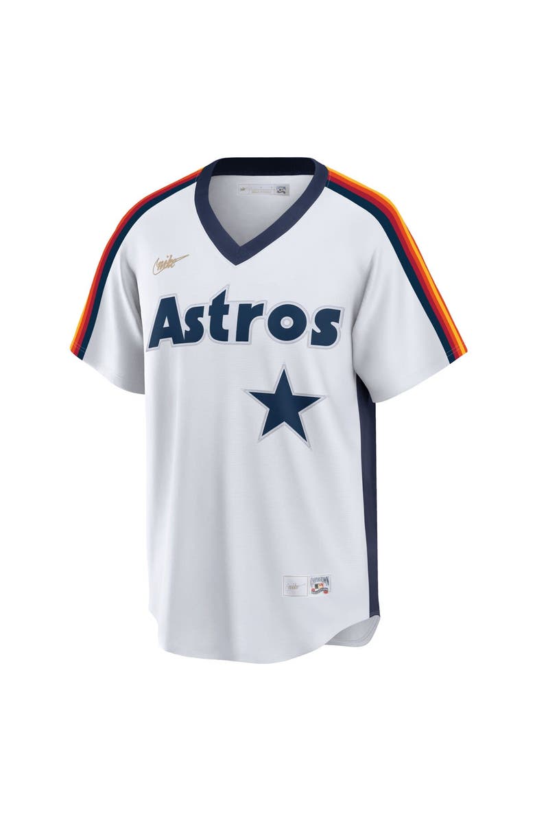 Nike Men's Nike Craig Biggio White Houston Astros Home Cooperstown Collection Logo Player Jersey, Alternate, color, White