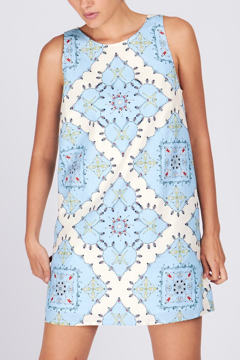 Lola Shift Dress, Alternate, color, Synchronized Swimmers