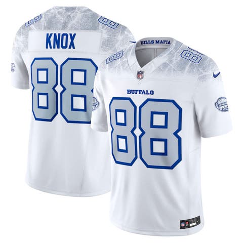 Men's Nike Dawson Knox White Buffalo Bills 2025 Rivalries Collection Limited Jersey