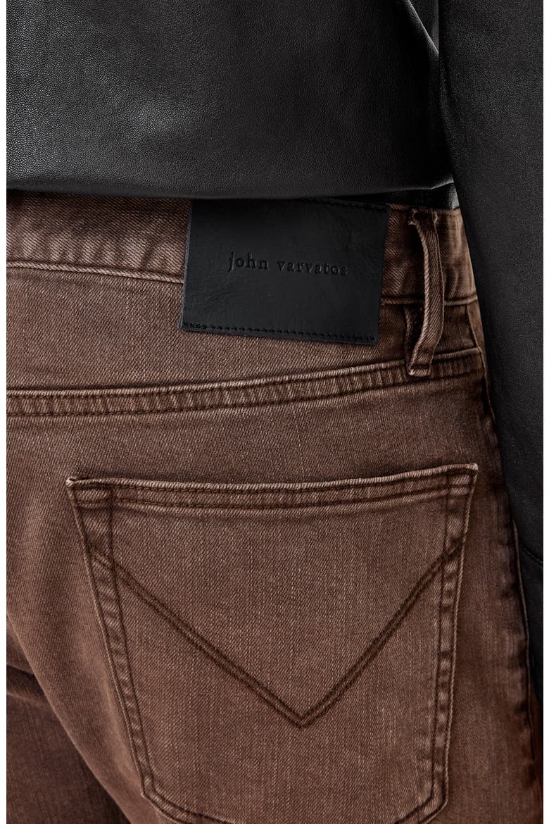 Slim Fit Jeans, Alternate, color, HAZELNUT