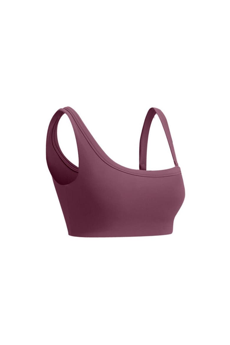 Cloud II Asym Bra, Alternate, color, Mauve