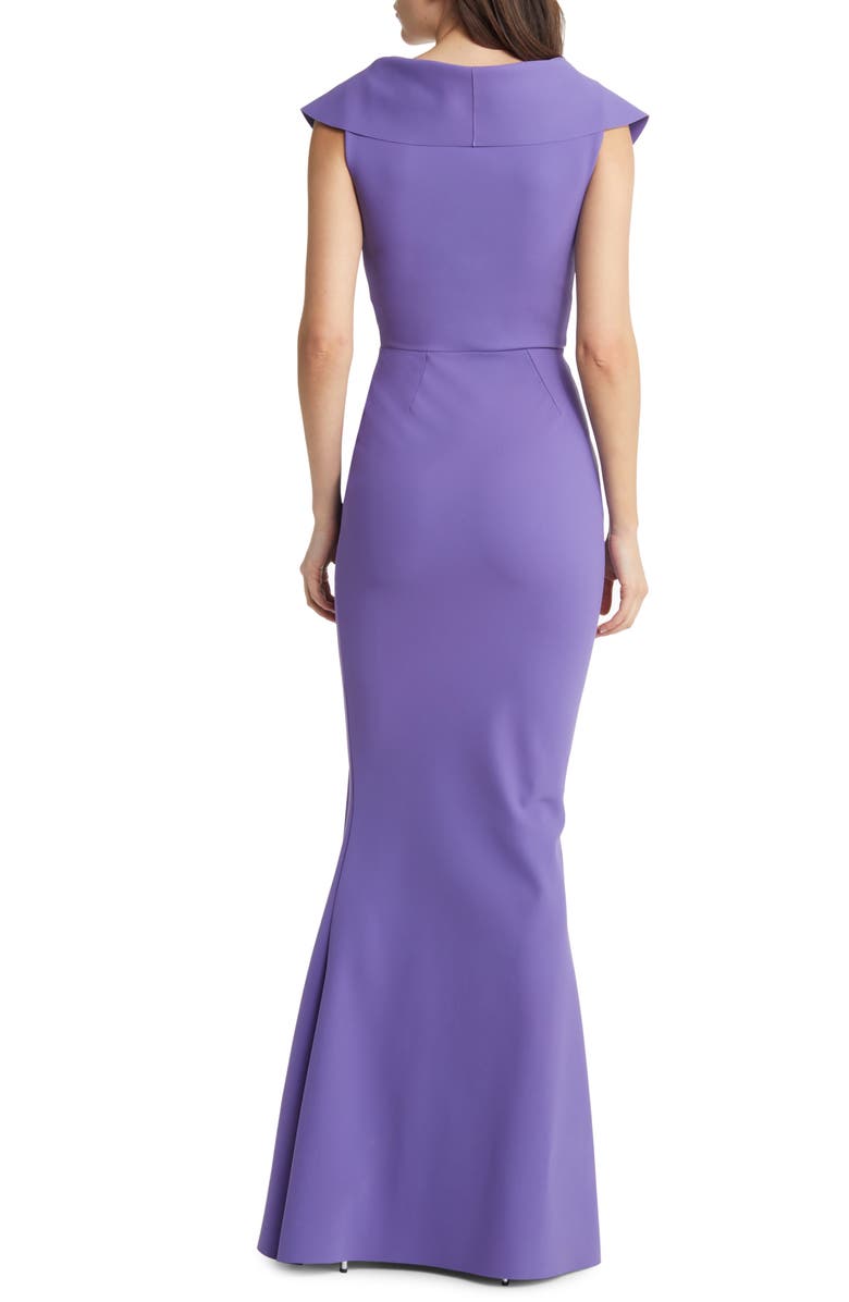 Chiara Boni La Petite Robe Norc Portrait Collar Mermaid Gown, Alternate, color,