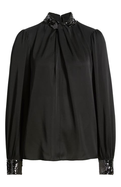 Amira Silk Stretch Top