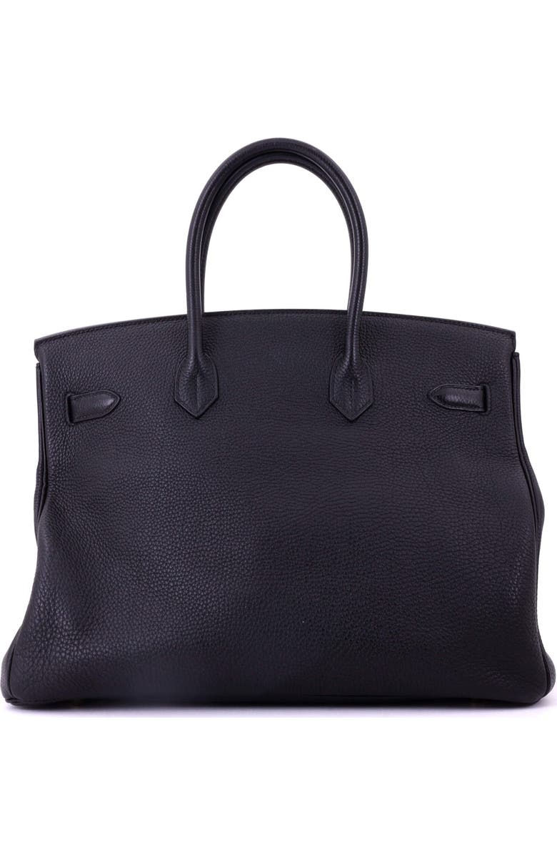 Pre-Owned Hermes Birkin Handbag Black Togo with Gold Hardware 35, Alternate, color, Noir