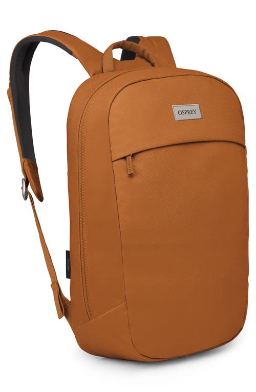 Osprey Large Arcane 21l Commuter Backpack In Toffee Orange Heather