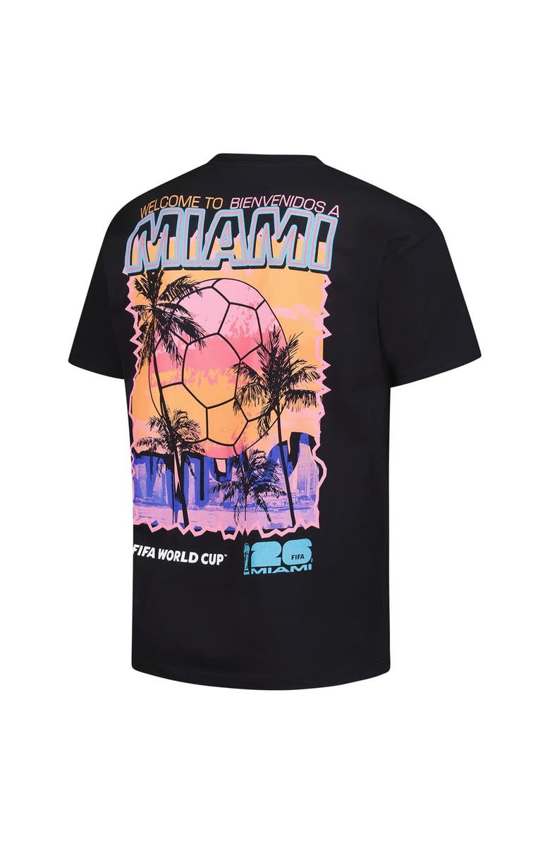 Outerstuff Men's Outerstuff Black 2026 FIFA World Cup Miami Host City Local Oversized T-Shirt, Alternate, color, Black