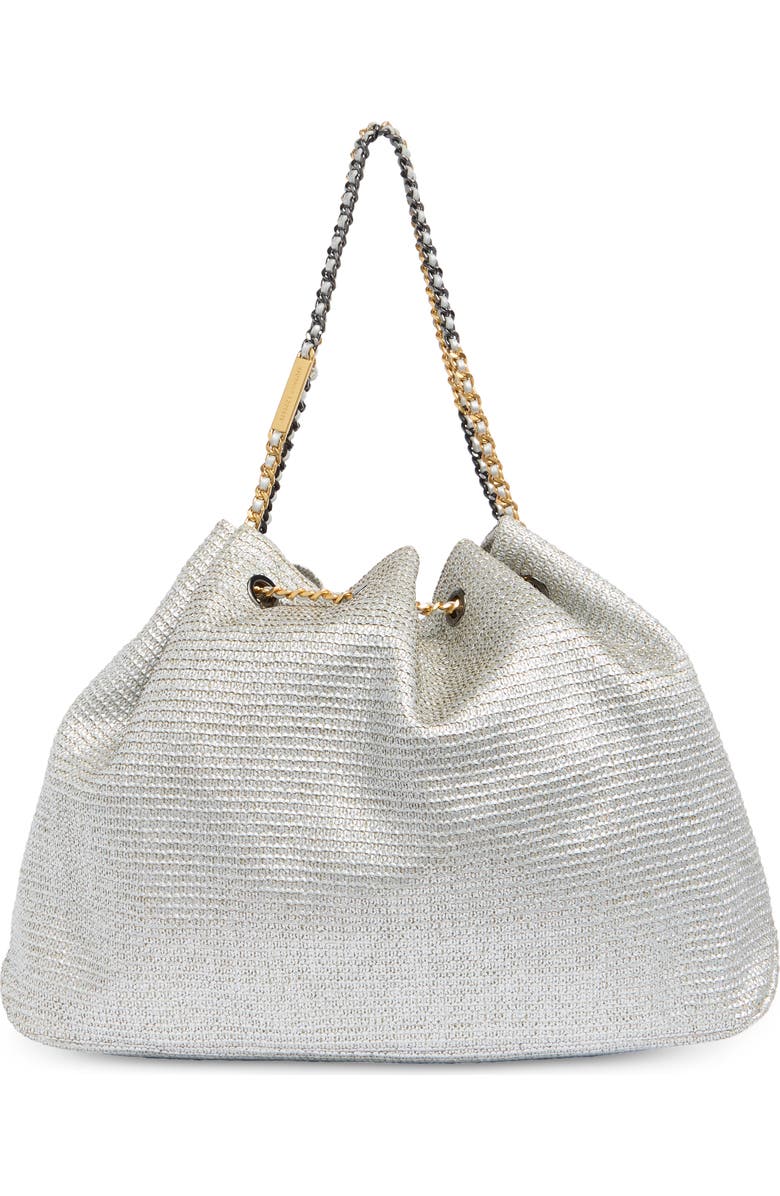 Rebecca Minkoff Metallic Leather Soft Tote, Main, color,