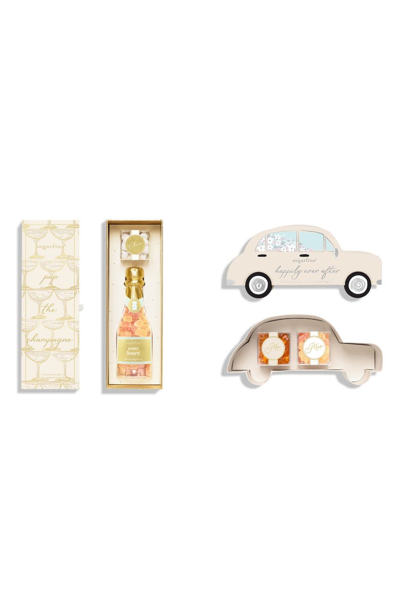 sugarfina Mr. 
Mrs. All You Need is Love Bento Box Gift Set, Main, color, 
