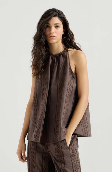 Broderie anglaise top