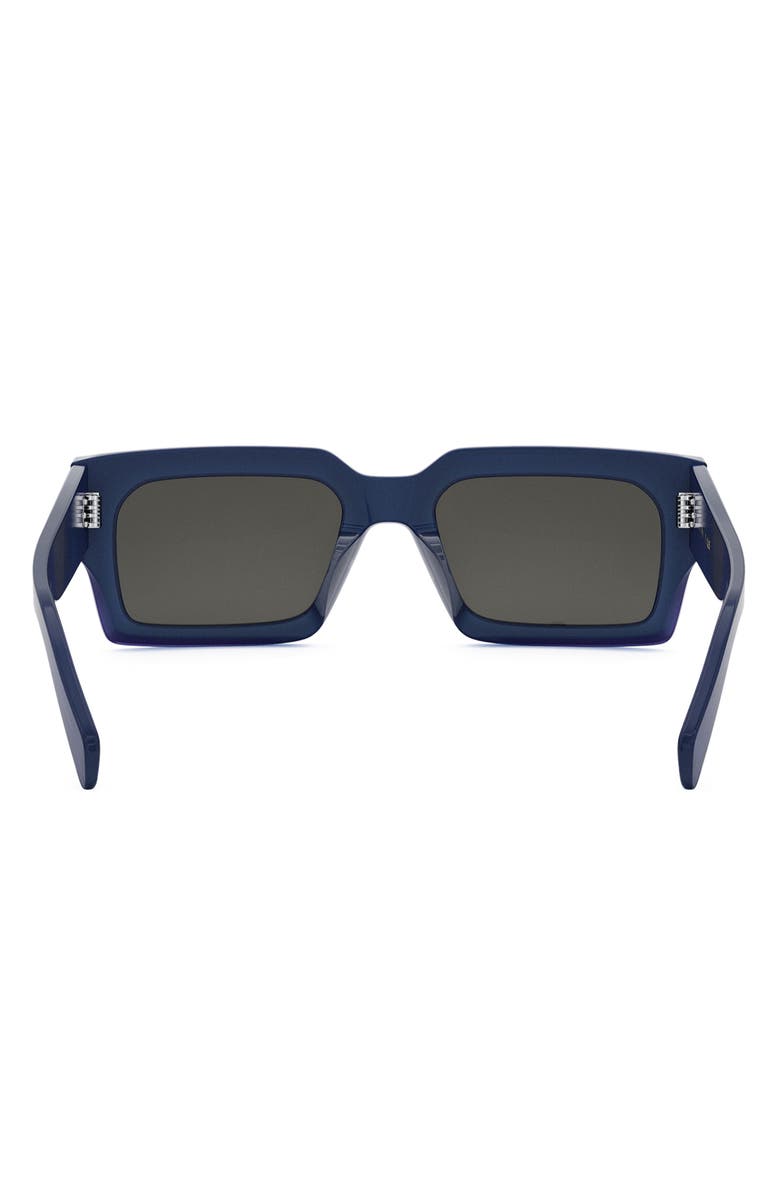 CELINE Bold 3 Dots 54mm Rectangular Sunglasses, Alternate, color, 