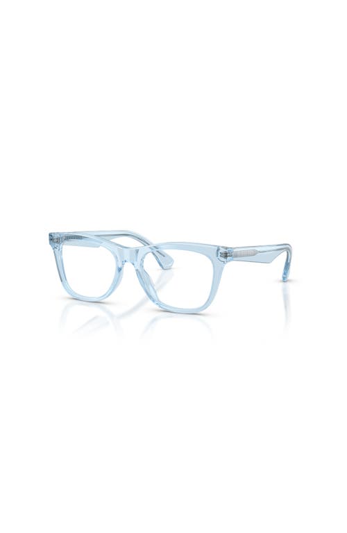 Burberry 47mm Square Optical Glasses In Blue
