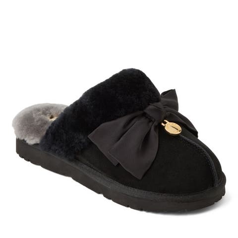 Fireside Sydney Dream Bow Scuff Slippers