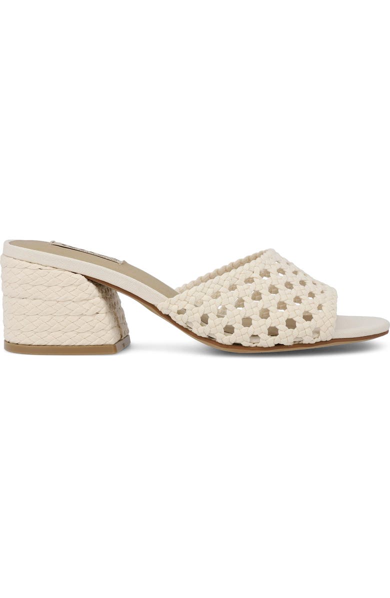 MIA Sahar Slide Sandal, Alternate, color, Bone Woven