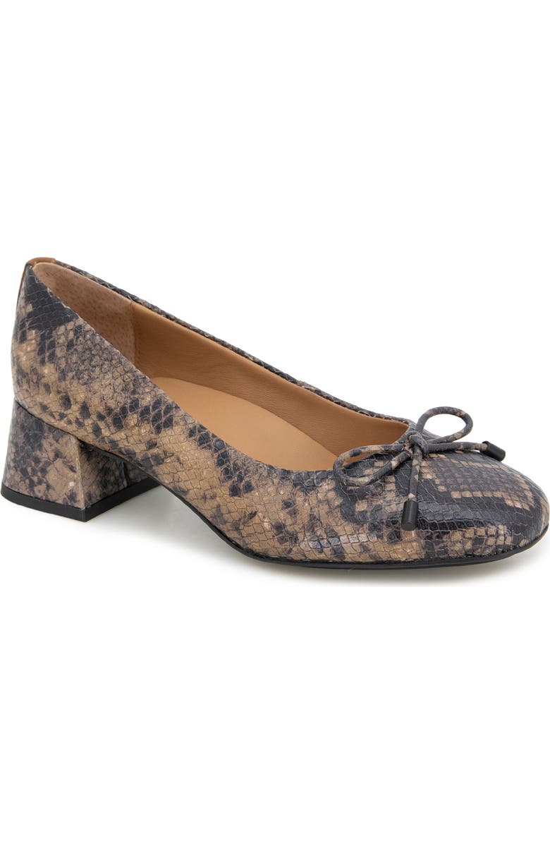 Gentle Souls Lancine Pump, Main, color, Brown Snake Leather
