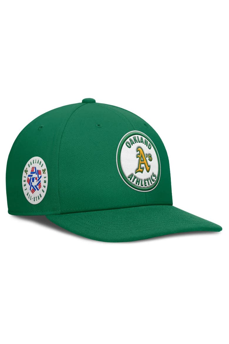 Men's Nike Green Athletics Pro Performance Snapback Hat, Main, color, Green