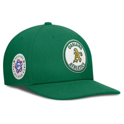 Nike Green Athletics Pro Performance Snapback Hat