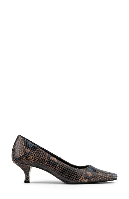 Donald Pliner Kimbra Square Toe Pump In Black