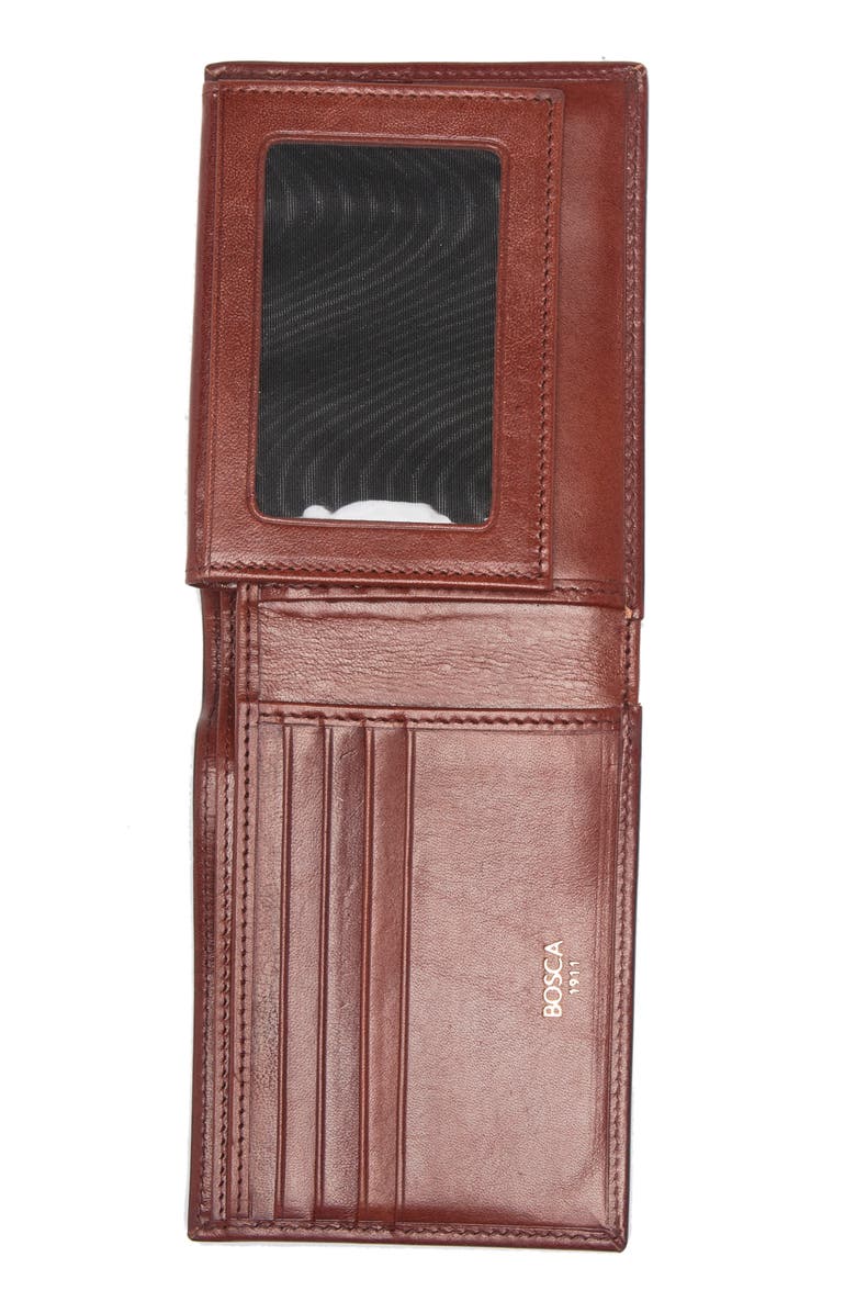 Bosca Leather Wallet, Alternate, color, 