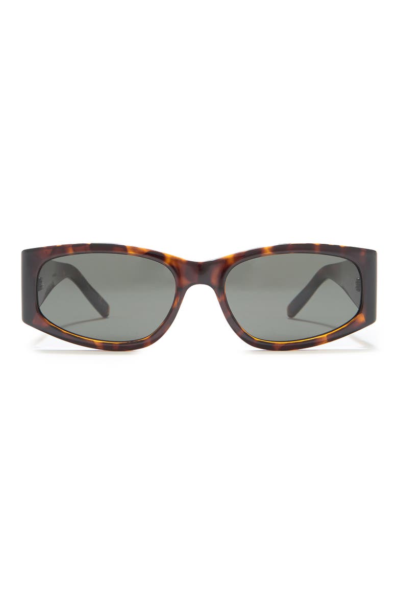 55mm Oval Sunglasses, Main, color, HAVANA HAVANA GREY/GRY