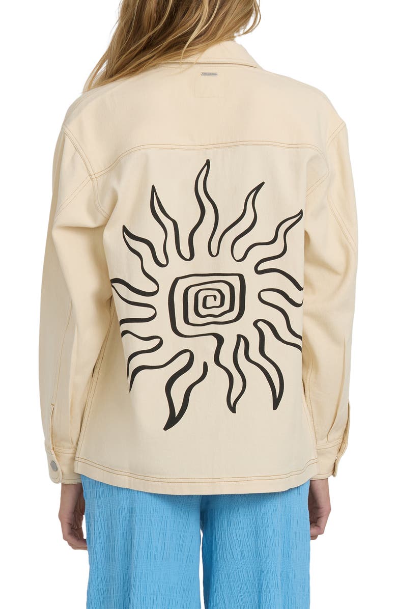 Billabong Laura Twill Shacket, Alternate, color, Andrea Wash