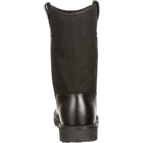 Rocky Pullon Wellington Public Service Boot In Black