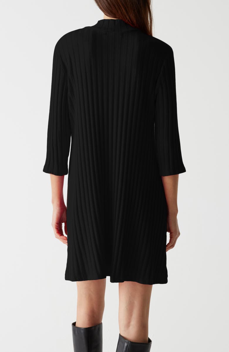 Michael Stars Mirabelle Mock Neck Rib Minidress, Alternate, color, 