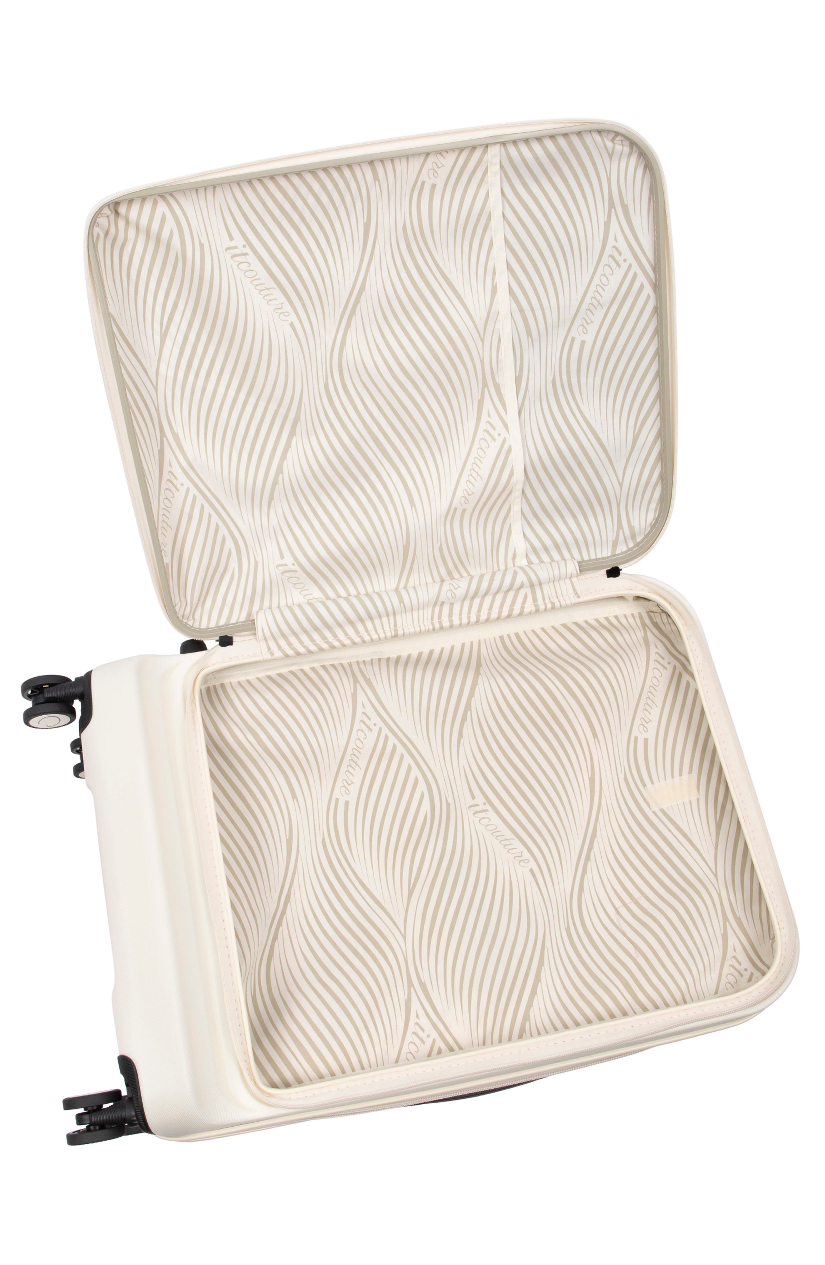 IT COUTURE Luminita 28-Inch Hardshell Spinner Suitcase, Alternate, color, White / Eucalyptus