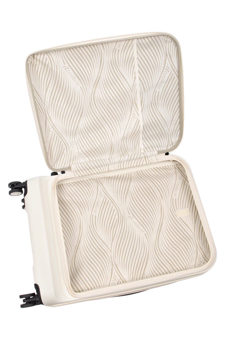 Luminita 28-Inch Hardshell Spinner Suitcase, Alternate, color, WHITE / EUCALYPTUS