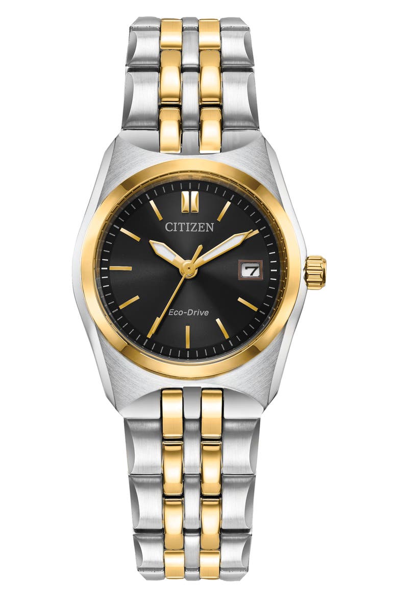 Classic Bracelet Watch, 27mm, Main, color, TWO-TONE BLACK