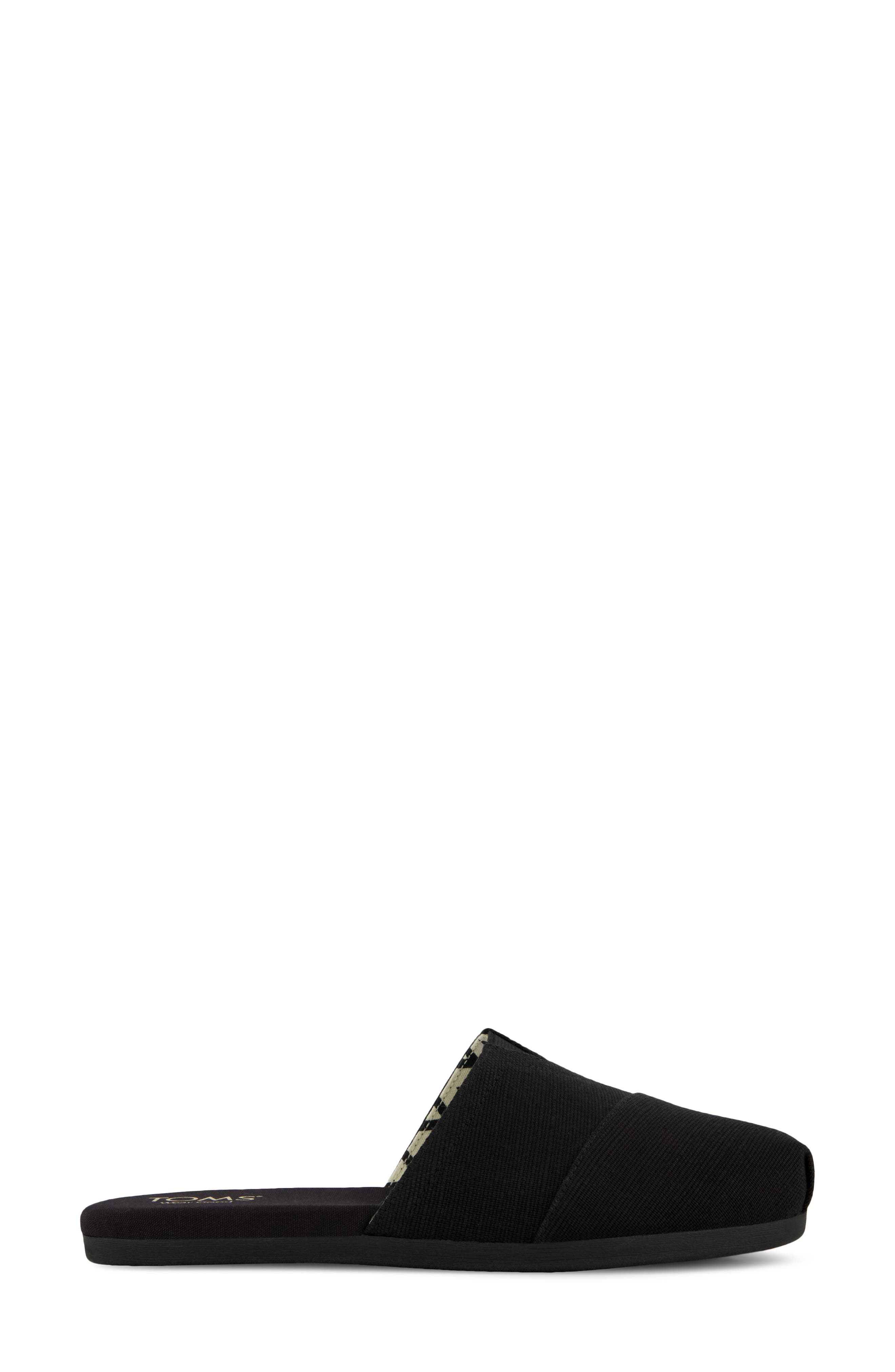 TOMS Alpargata Mule, Alternate, color, Black/ Black