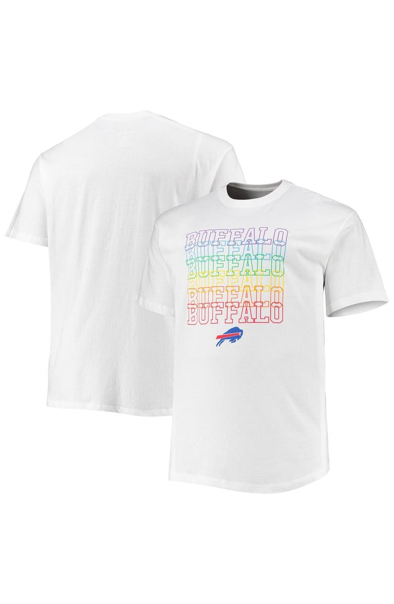 FANATICS Men's Fanatics Branded White Buffalo Bills Big & Tall City Pride T-Shirt, Main, color,