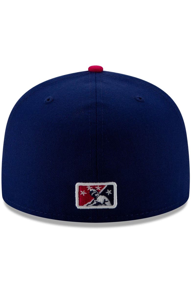 New Era Men's New Era Navy/Pink Pointy Boots de Amarillo Copa de la Diversion 59FIFTY Fitted Hat, Alternate, color, Navy