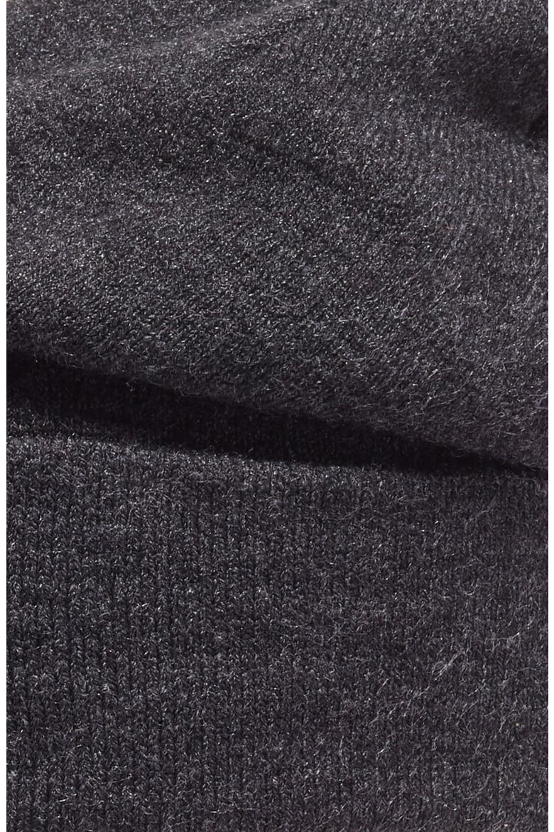 Logo Thermal Beanie, Alternate, color, DARK GREY MARL