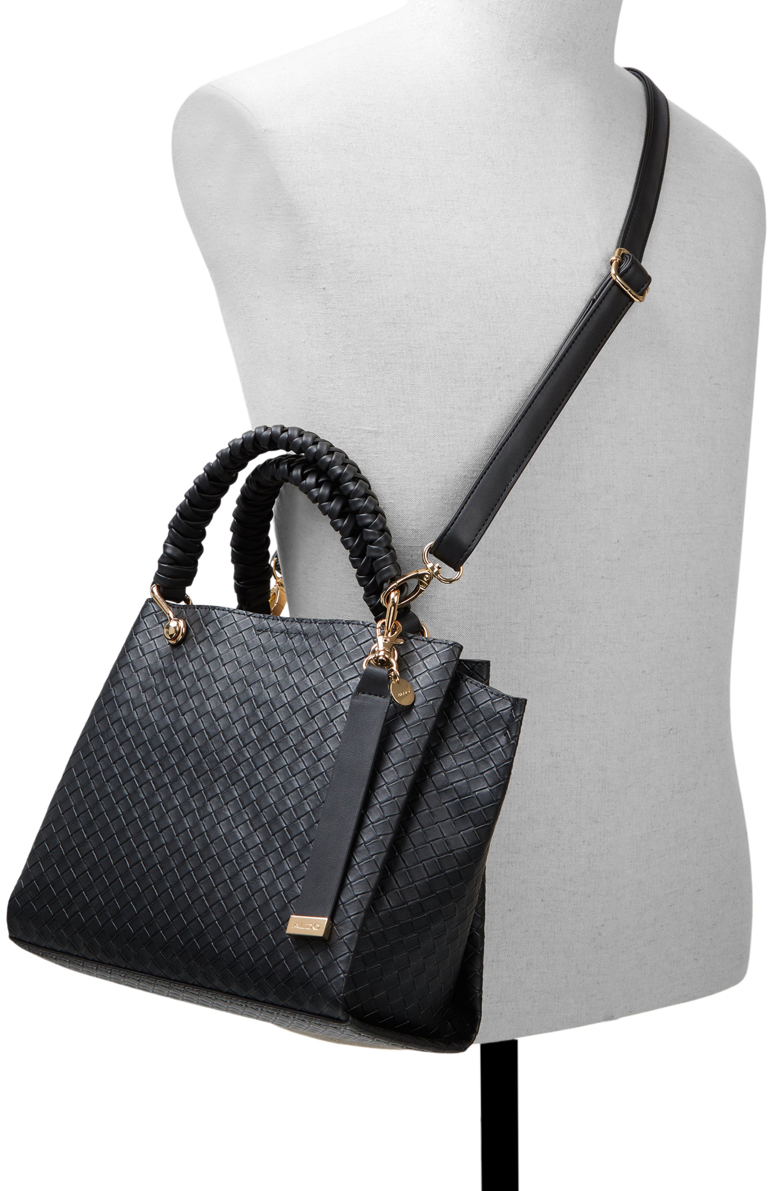 ALDO Gloadithh Faux Leather Tote, Alternate, color, 