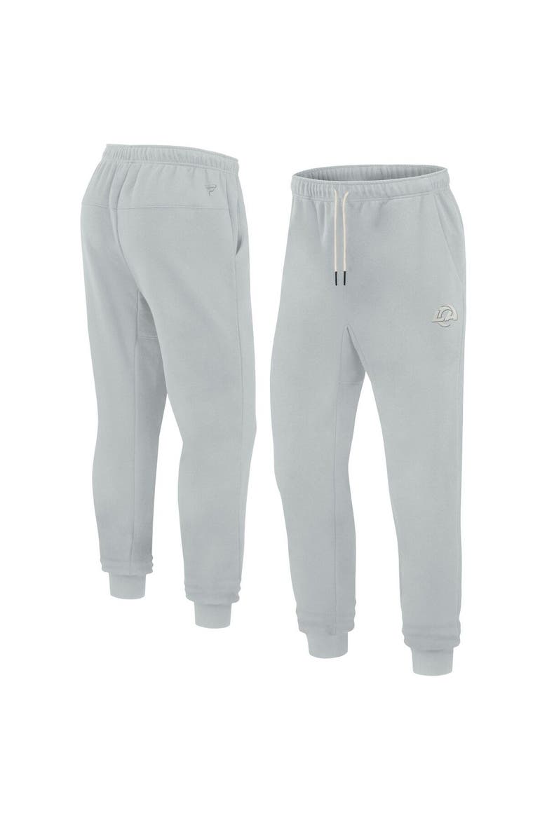 Unisex Fanatics Signature Gray Los Angeles Rams Elements Super Soft Fleece Jogger, Main, color, Gray