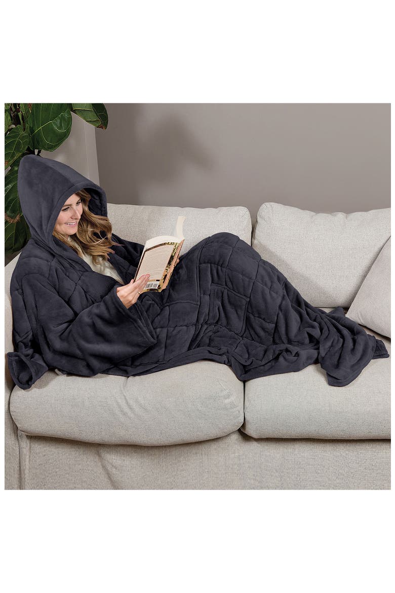 Weighted Snuggle, Alternate, color, BLACK